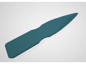 knife dagger 3d print model - Mito3D