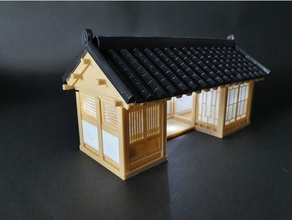 korea traditional house ender3 ender 3 structure 3d print model - Mito3D