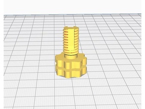pool filter air relief valve replacement part 3d print model - Mito3D