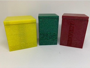 para kutuları kutusu paralar sahibi depolama 3d print model - Mito3D