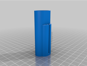 bic pick lighter case 3d print model - Mito3D