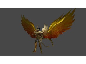 phoenix ikki dios de tela saint seiya 3d print model - Mito3D