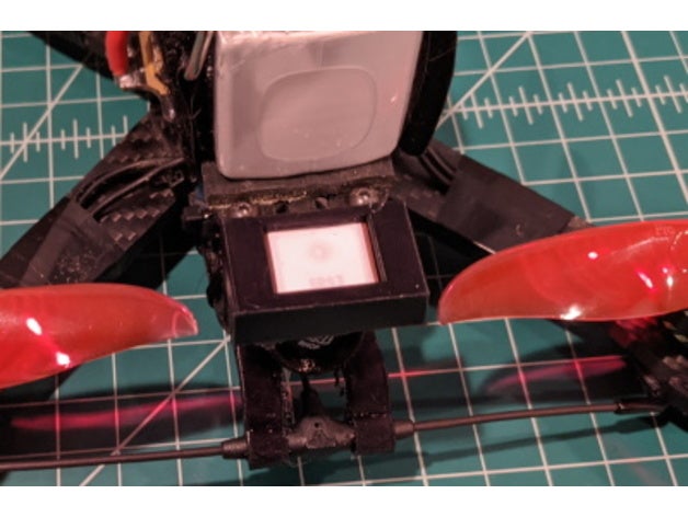 rotor anti-émeute cl1 - sct m8 support gps 3D print model - Mito3D