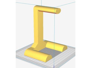 spoolholder simple filament spool holder 3d print model - Mito3D