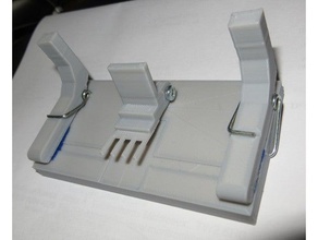 cassette tape splicing block 3d print model - Mito3D