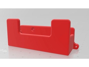 montaggio a parete lucidatore titolare big foot buffer lucidatrice rupes 3d print model - Mito3D