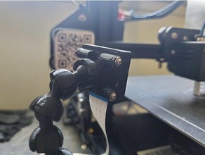 3 pro raspi kamera durumda ender civata yuvaları kol mafsallı top camv2 creality 3d tutucu ortak led ahududu raspberry pi raspicam dur 3d print model - Mito3D