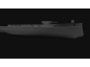 fredrich der grosse dreadnought battleship a 1 ª guerra mundial 3d print model - Mito3D