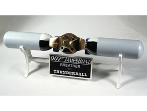 james bond di sfiato thunderball 3d print model - Mito3D