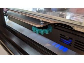 monoprice mp10 yatak seviye düğmesi tesviye topuzu 3d print model - Mito3D