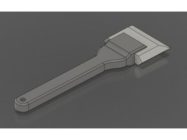 mold silicone spatula 3D print model - Mito3D