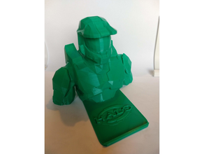 halo master chief titular do telefone stand iphone brock suporte smartphone 3d print model - Mito3D
