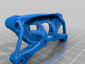 generative Gestaltung openrc truggy-shock tower fusion360 truggy open rc Schock-tower 3d print model - Mito3D