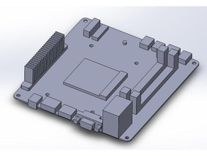 asrock a300 de la carte mère 3d print model - Mito3D