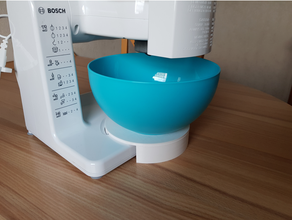 universal bowl adpter bosch mum 4 adapter 3d print model - Mito3D