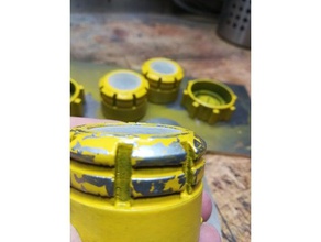scifi wall detonator thermal 3d print model - Mito3D