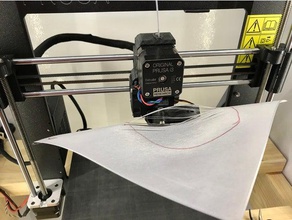 prusa i3 mk Wärme Bett Ebene Ebenheit prüfen Anpassung Kalibrieren filament flach mk3 original mk2 stick 3d print model - Mito3D