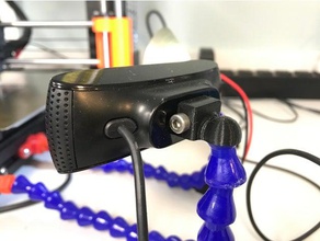 montagem de câmera logitech c910 loc linha suporte locline a octoprint câmara 3d print model - Mito3D