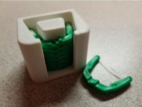 estuche llegar a listerine acceso flosser cabezas cuarto de baño accesorios organizador transporte dental el hilo dientes diente 3d print model - Mito3D