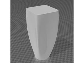 rotondo, quadrato vaso rotondo piazza del il 3d print model - Mito3D