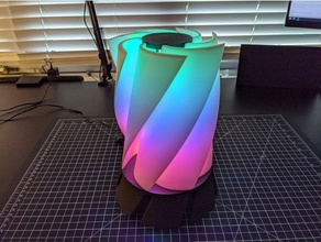 turbine rvb lampe de la neopixel 3d print model - Mito3D