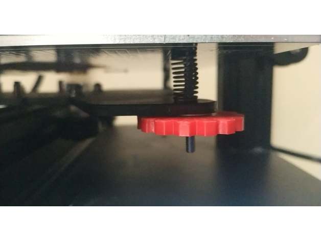 m4 livello di ruote fast stampa cr20 cr10 ender 3 letto livellamento ruota dado la 3D print model - Mito3D