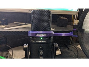 samson g-track pro poppfilter arm einstellbar gtrack Mikrofon popfilter 3d print model - Mito3D