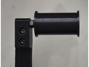 lulzbot mini spool arm w bearings holder 3d print model - Mito3D