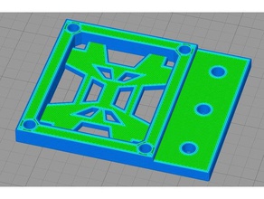 heated bed mosfet module mount 3d print model - Mito3D