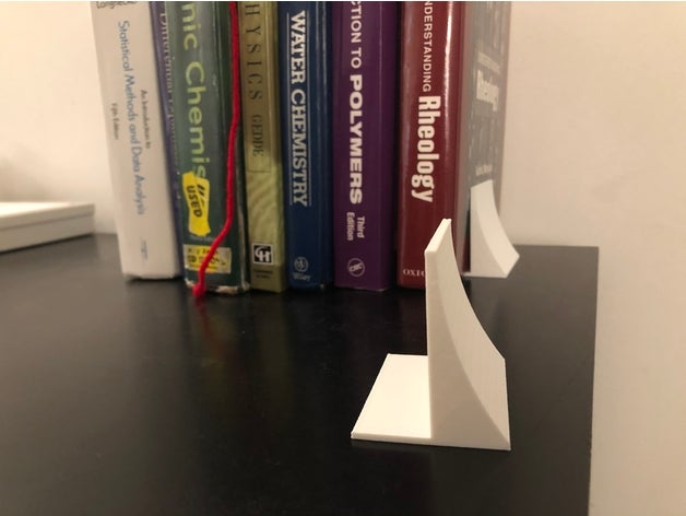 Buchstütze klein 3D print model - Mito3D