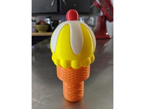 ice cream stacker toy children kids toys 3d print model - Mito3D
