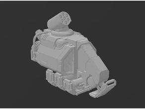 repulsor thunderfire canhão 40k Warhammer warhammer 3d print model - Mito3D