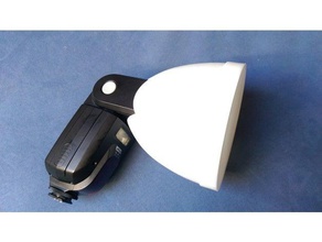 flash diffuser metz 58 af-1 3d print model - Mito3D