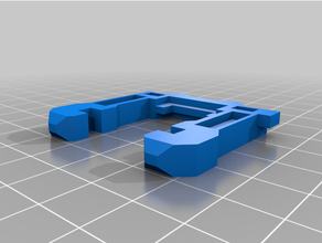 cooke & lewis interne tiroir clip 3d print model - Mito3D