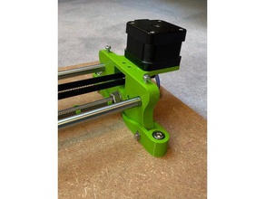 montaggio scarpe il disegno robot orizzontale & verticale arduino axidraw cnc del monti supporto 3d print model - Mito3D