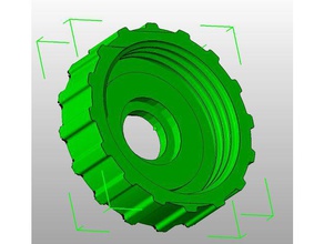 bouchon bocal del frein 2cv 3d print model - Mito3D