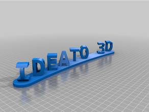 ideato 3d - crear personalizado 3d print model - Mito3D