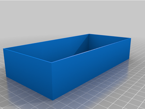 Gitterbox-1mm lang kundengebundene 3d print model - Mito3D
