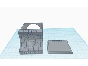 openlock - sewer fog machine dnd dungeon dungeons dragons terrain tiles pathfinder tile rpg tabletop gaming 3d print model - Mito3D