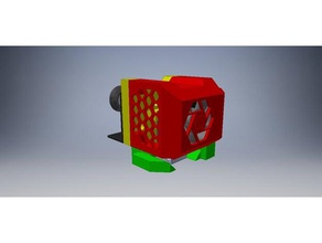 creality extruder cover 3d print model - Mito3D