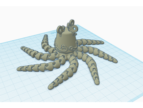 octoguardian botw guardian octopus zelda 3d print model - Mito3D