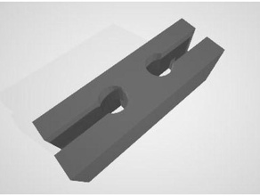 motorcycle throttle connector block 3d print model - Mito3D