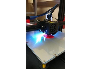 anet et4 mini-led-Licht-Halterung 3d print model - Mito3D