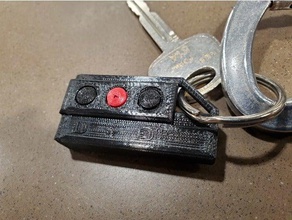 kia soul clicker-Schlüsselanhänger Auto Schlüsselanhänger keychain key fob 3d print model - Mito3D