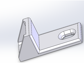 lateral del estante soporte utilizado 6 tornillo de cabeza plana 3d print model - Mito3D
