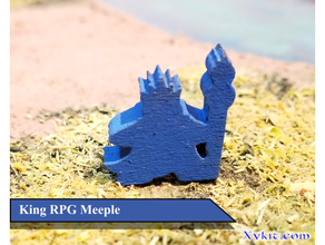 re meeple - rpg dnd mini in miniatura pathfinder da tavolo giochi di società gioco 3d print model - Mito3D