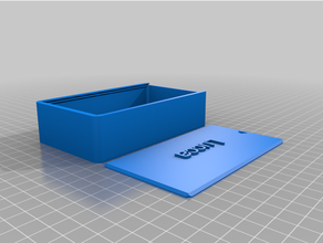 lucca box customized 3d print model - Mito3D