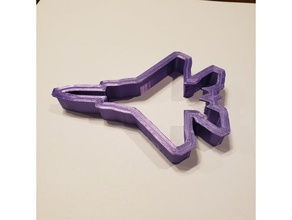 f-15 cookie-cutter 3d print model - Mito3D