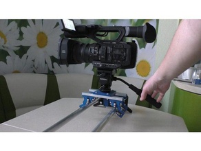 diy camera dslr slider cameraslider 3d print model - Mito3D