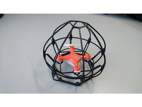 spherical guard cx-10 type toy drone cheerson cx10 3d print model - Mito3D